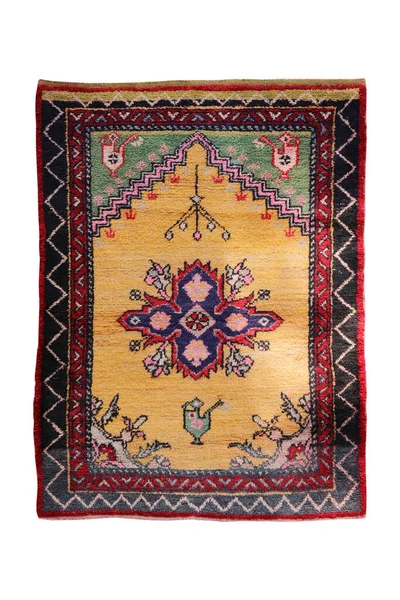 Hand Woven Antique Turkish Carpet — Stock Photo, Image