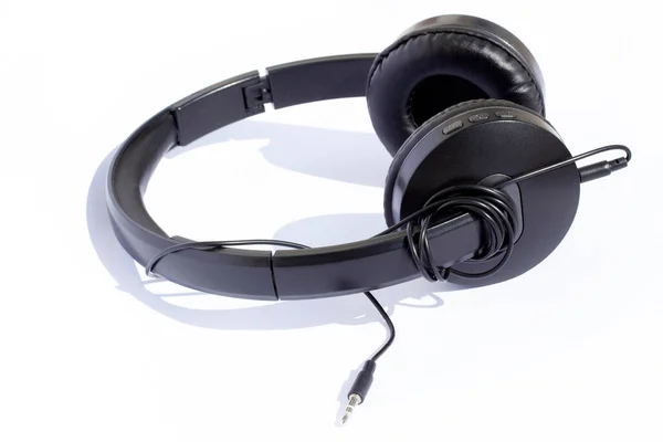 Professional Headphones White Background — Stock Photo, Image