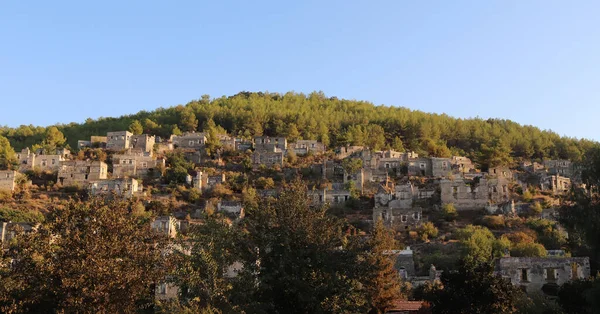 Abandoned Village Turkey Fethiye Kayakoy — Stock Photo, Image