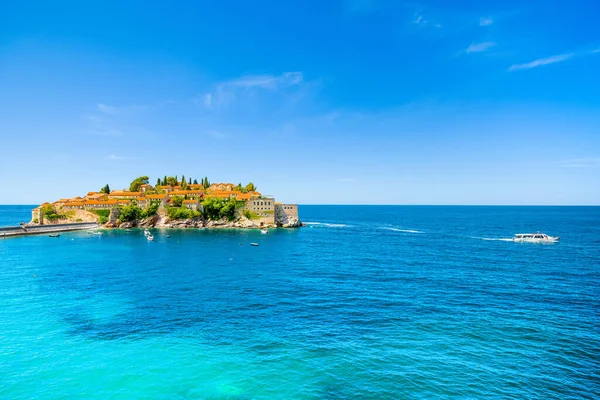 Budva Montenegro Maio 2022 Bela Paisagem Verão Costa Adriático Riviera — Fotografia de Stock