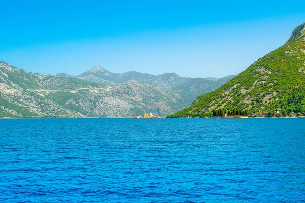 Schöne Sommerlandschaft Der Bucht Von Kotor Bucht Von Boka Montenegro — Stockfoto