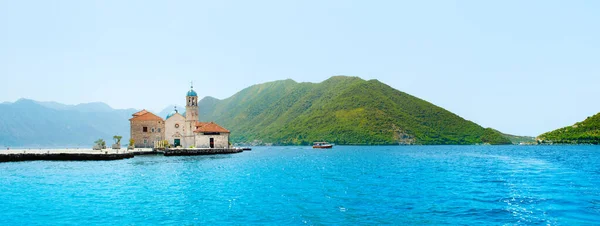 Panoramalandschaft Der Bucht Von Kotor Bucht Von Boka Mit Blick — Stockfoto