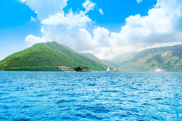 Perast Montenegro May 2022 Landscape Bay Kotor Coastline Boka Bay — Stock Fotó