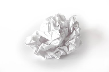 buruşuk kağıt topu