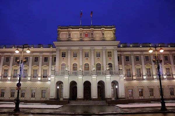 Detalles exterior en Sankt Petersburg — Foto de Stock