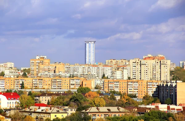 Θέα από την πτήση των πουλιών — Φωτογραφία Αρχείου