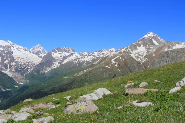Kavkaz zelené hory — Stock fotografie
