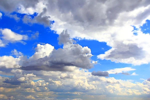 Image of summer fluffy sky — Stock Photo, Image