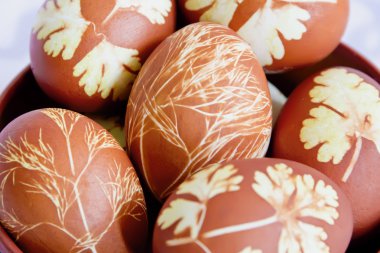 Paskalya renkli yumurtalar