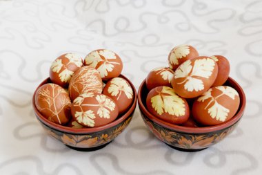 Paskalya renkli yumurtalar