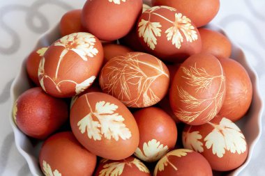 Paskalya renkli yumurtalar