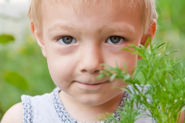 Retrato de menino bonito — Fotografia de Stock