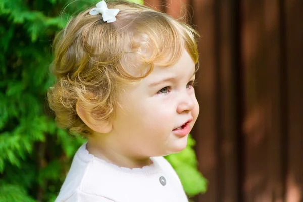 Cute smiling infant — Stock Photo, Image