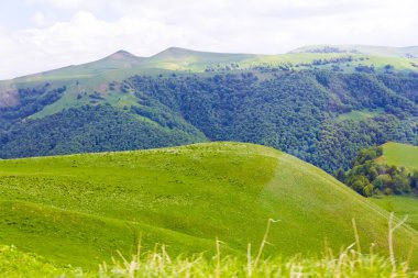 Kafkasya Yeşil dağlar