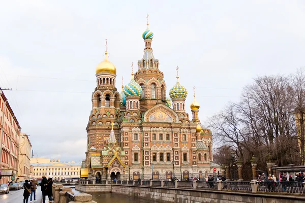 Orthodoxy temple in Petersburg — Stock Photo, Image