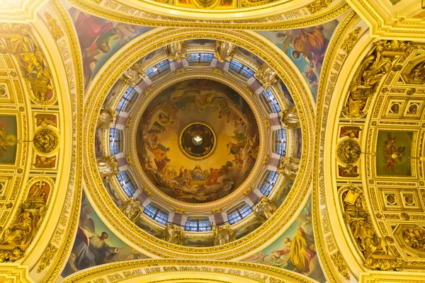 Russian orthodoxy cathedral temple interior — Stock Photo, Image