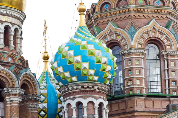 Orthodoxy church in Petersburg — Stock Photo, Image