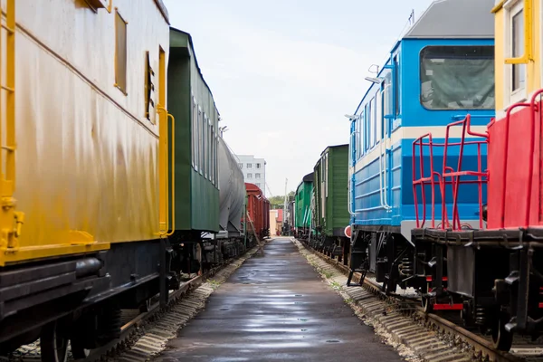 Eisenbahnwagen — Stockfoto