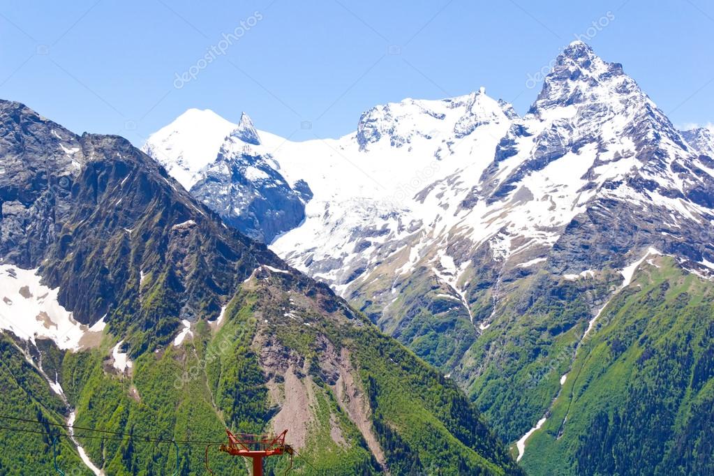 Caucasus rockies