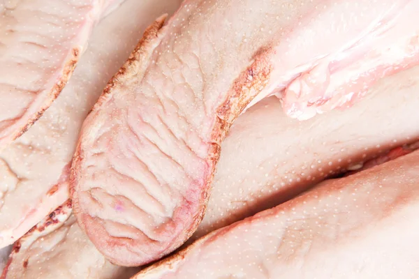 Lengua de cerdo cruda —  Fotos de Stock