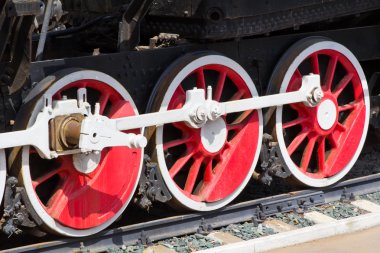 eski tren tekerleği