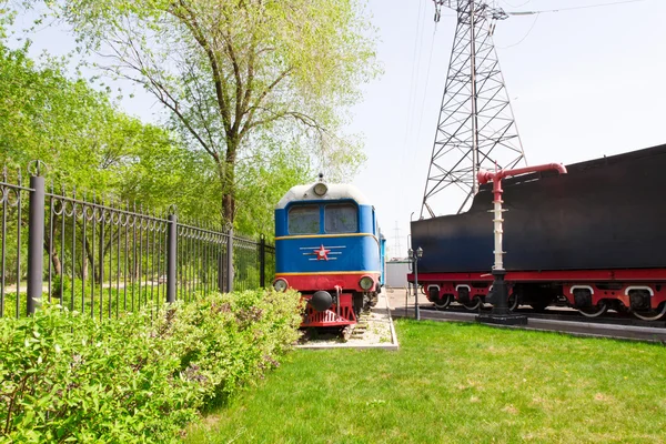 Rail road lokomotivet — Stockfoto