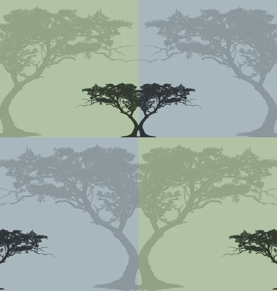 Arte fundo com árvore — Fotografia de Stock