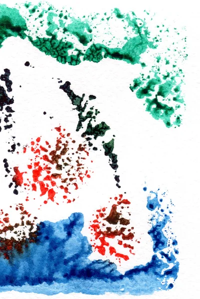 Arte abstrato aquarela fundo — Fotografia de Stock