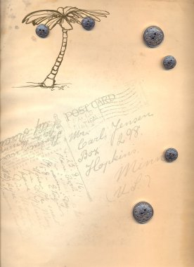 eski bir grunge kağıt