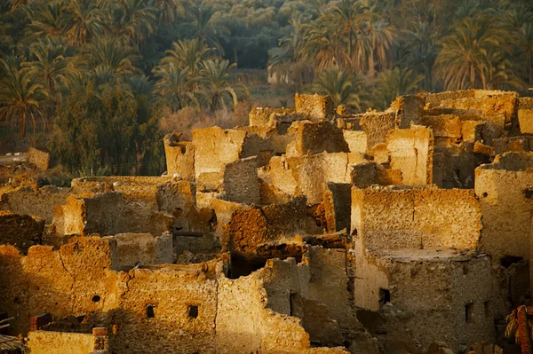 Schali (Shali) a cidade velha de Siwa — Fotografia de Stock