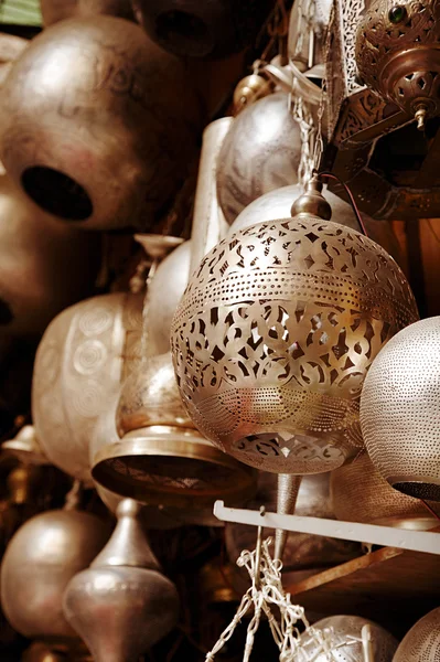 Lamps in street shop in cairo, egypt — Stock Photo, Image