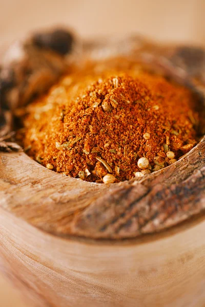 Spices Chicken BBQ Rub mix of Herbs, shallow dof — Stock Photo, Image