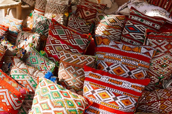 Moroccan cushions — Stock Photo, Image