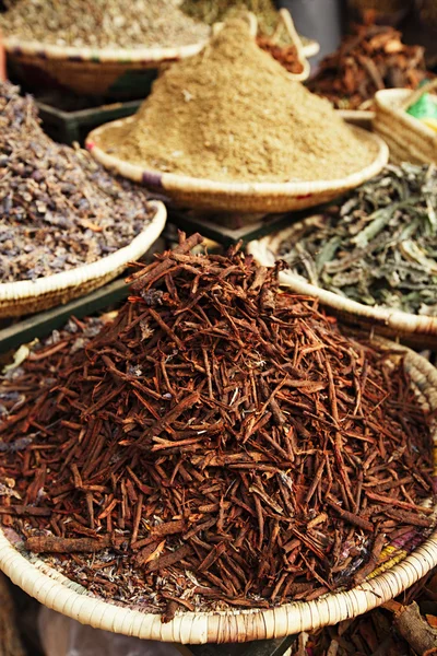 Morrocan herbs flowers spices — Stock Photo, Image