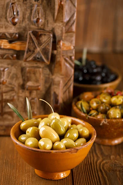 Olive marinate — Foto Stock