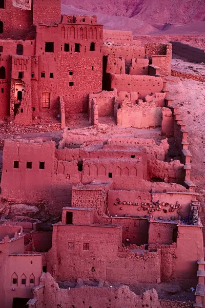 Ait benhaddou 游览巴，摩洛哥 — 图库照片