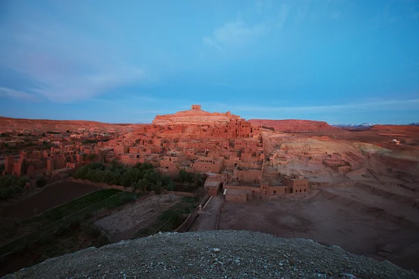 Ait benhaddou 游览巴，摩洛哥 — 图库照片