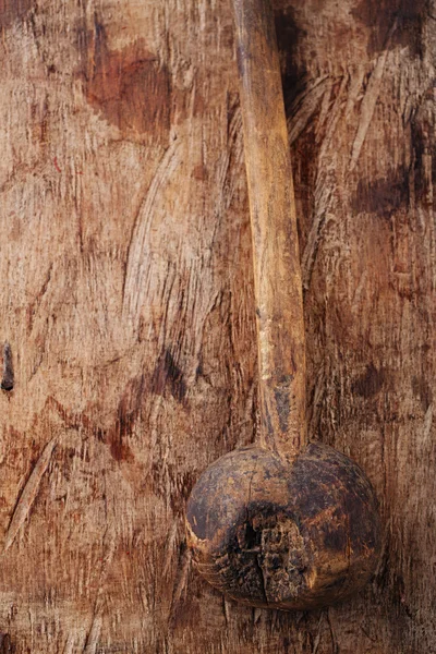 Antique wooden spoon — Stock Photo, Image