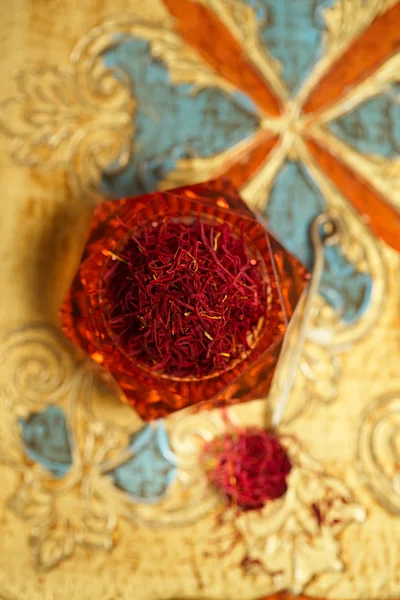Saffron spices — Stock Photo, Image