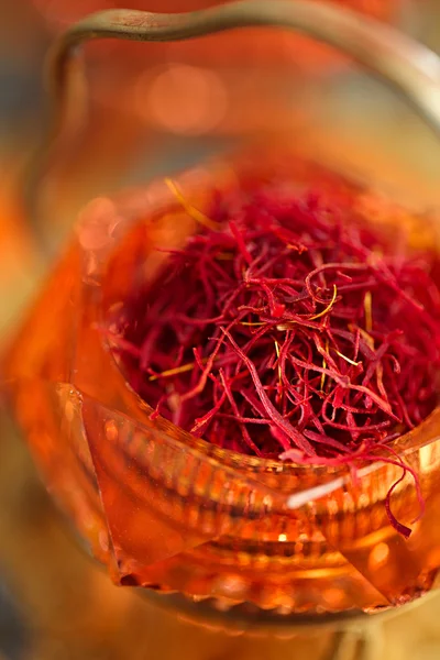 Saffron spices — Stock Photo, Image