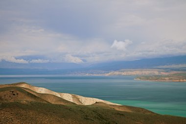 toktogul yayla dağ gölü Kırgızistan