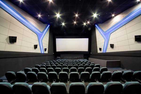 Interior do salão Cinema — Fotografia de Stock