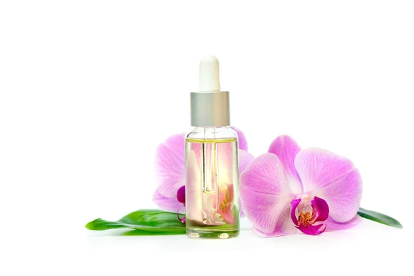 Ambiente Spa con orchidee, concetto di aromaterapia — Foto Stock