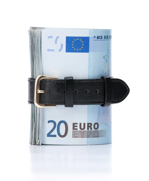 Geld concept - draai riem — Stockfoto