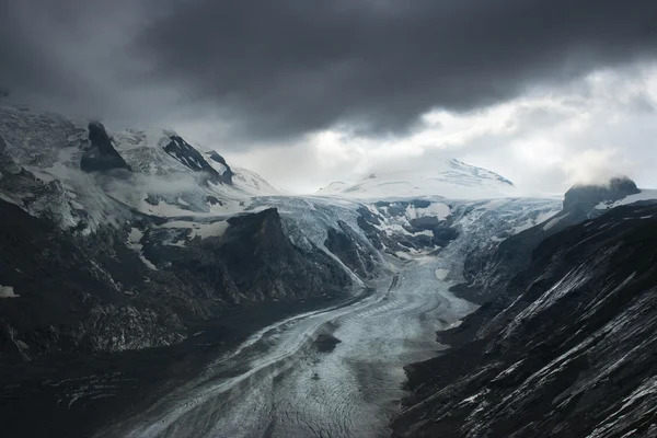 Ghiacciaio Grossglockner, Alpi — Foto Stock