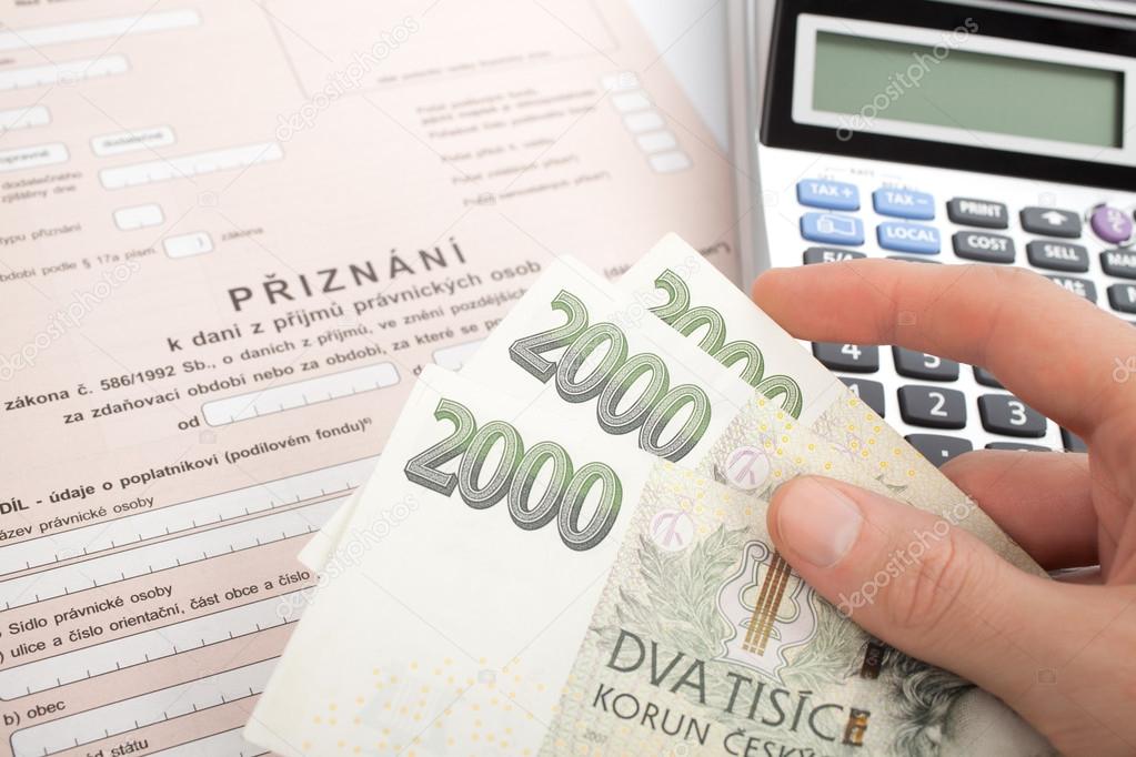 Czech tax form