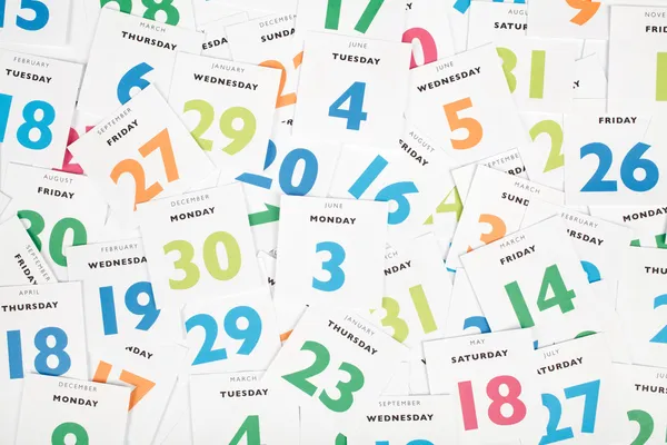 Kalender — Stockfoto