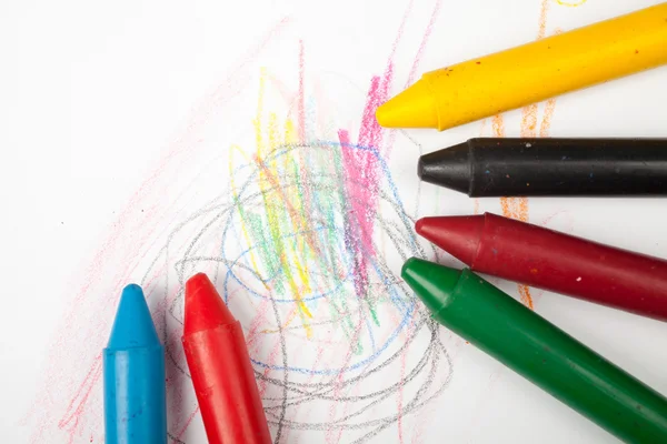 Dibujos con crayones fotos de stock, imágenes de Dibujos con crayones sin  royalties | Depositphotos