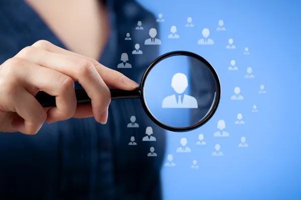 Human resources en crm — Stockfoto