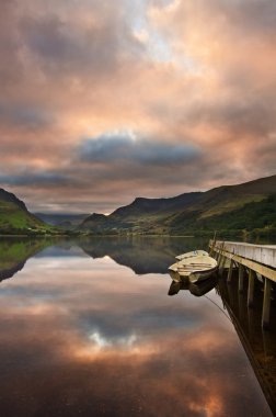 sunrise kefen sis Dağı kar doğru seyir vasıl llyn nantlle